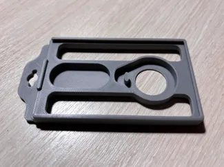 Badge holder with RFID chip