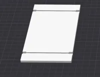 Panels 2 rails no pattern - 0.2mm layer, 2 walls, 15% infill
