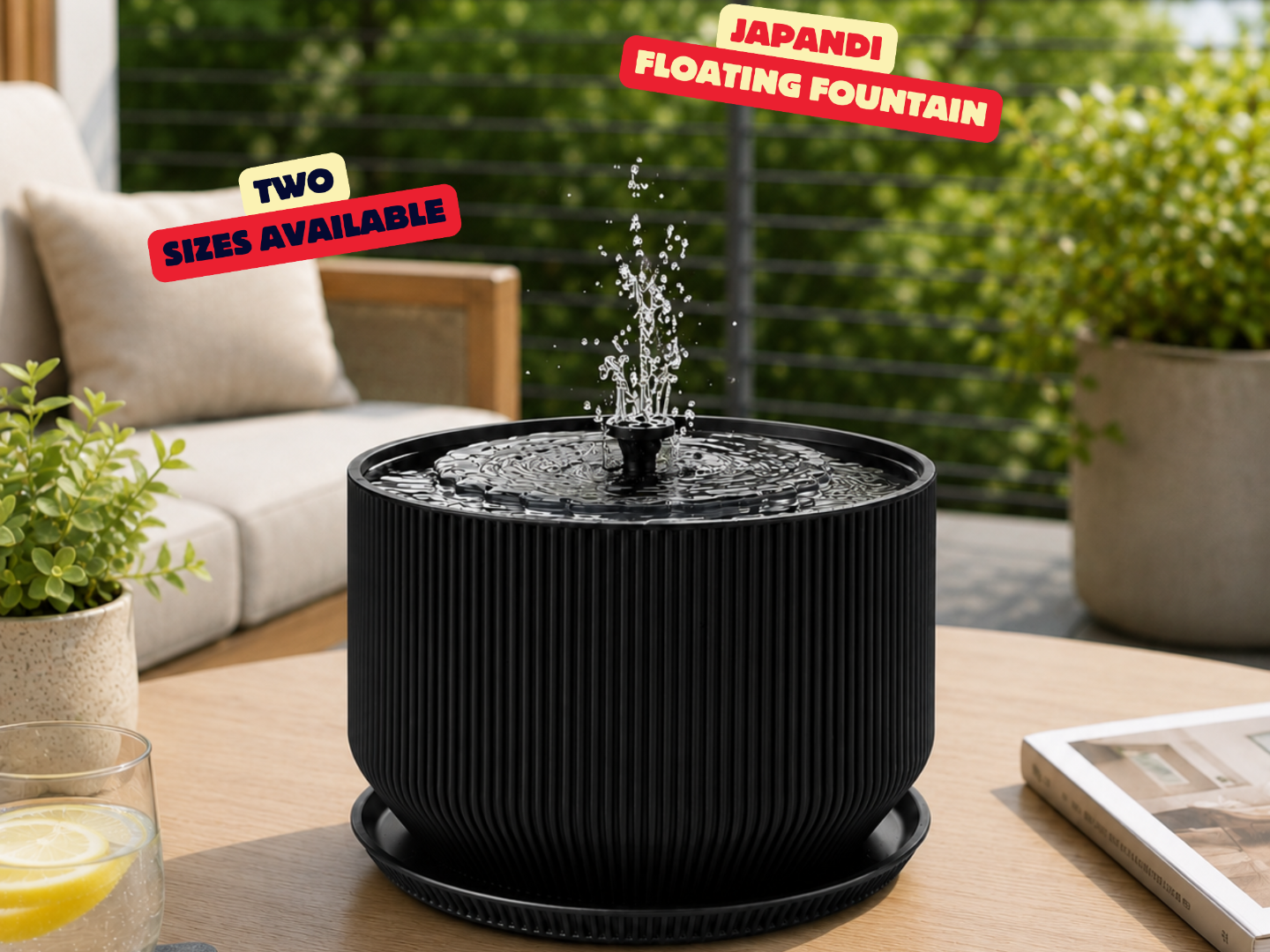 JAPANDI FOUNTAIN (ROOM FOUNTAIN) / SOLAR FOUNTAIN