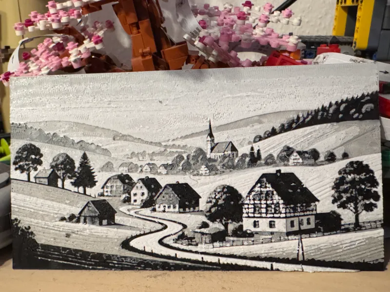 German Landscape - Postcard Format