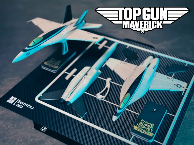 F/A-18 Super Hornet Top Gun Maverick Plane KitCard