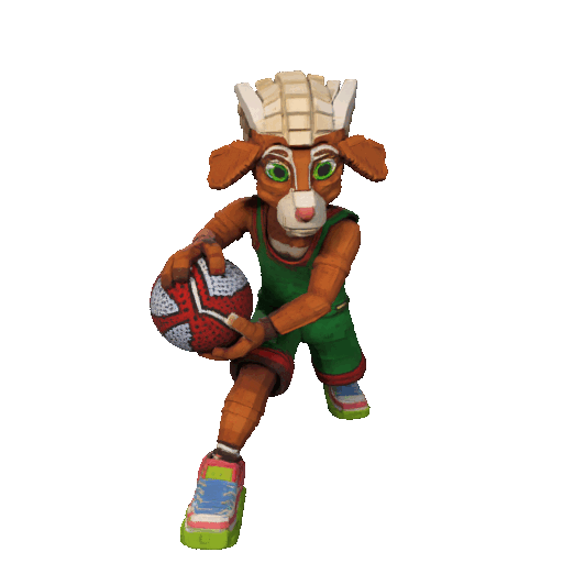 GOAT Brainrot Roblox Modelo 3D de Steal a Brainrot
