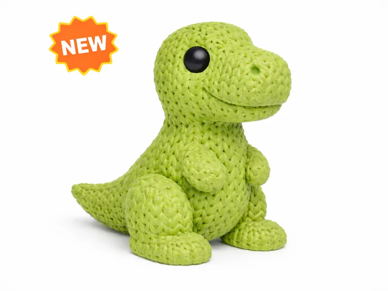 Crochet style T-Rex