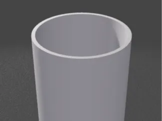 Cylindrical vase