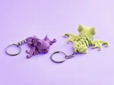 Артикулиран ключодържател Skeletal Bat
