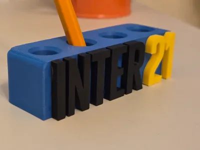 INTER 21 SCUDETTO PEN HOLDER - NO AMS 
