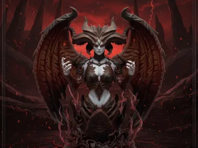 Lilith: Mother of Sanctuary 3D Model