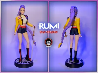 Thank you 16k!! RUMI FANART (40 cm tall)
