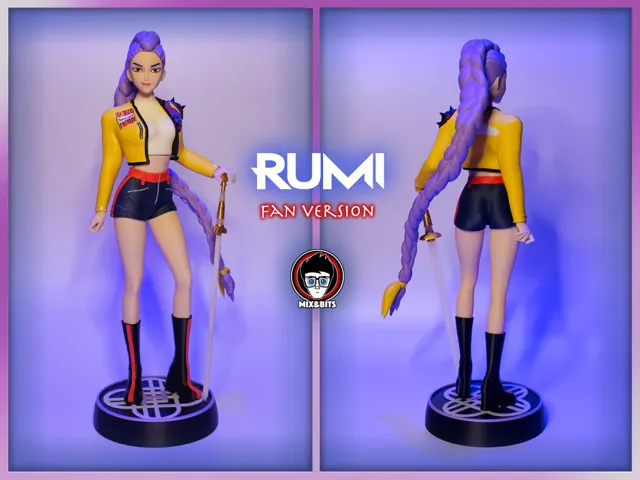 Thank you 16k!! RUMI FANART (40 cm tall)