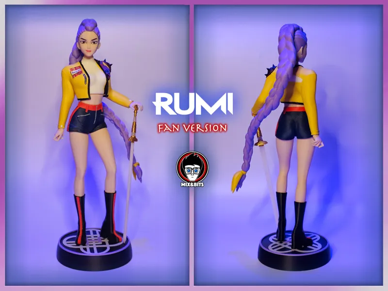 Thank you 16k!! RUMI FANART (40 cm tall)