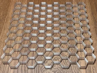Aquascaping Aquarium Stone Grid 255x249x12