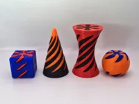 pass through fidgets 4 plates multicolor