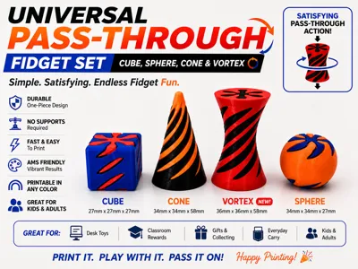 pass through fidget toy pack