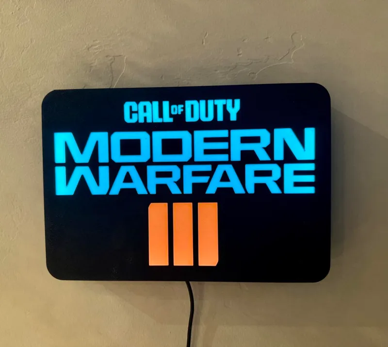 Call of Duty Modern Warfare 3 Light Box