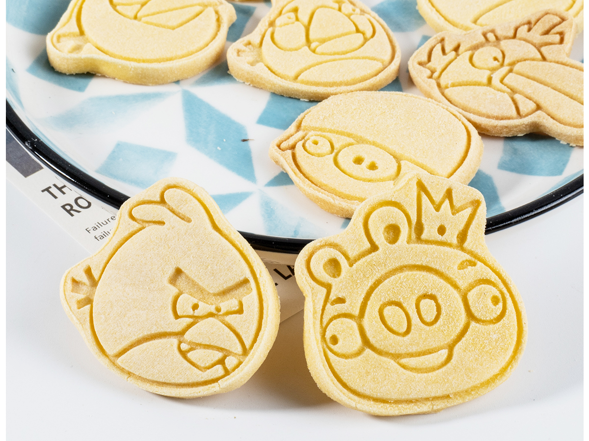 Angry Birds cookie cutter set (8-piece set)