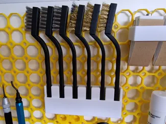 Multiboard Wire Brush Holder