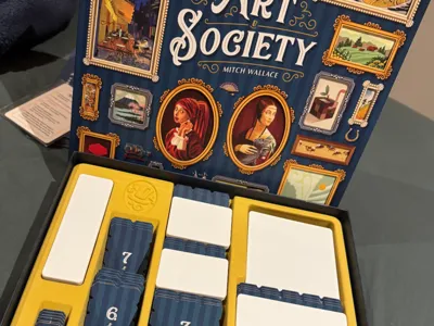 Art Society Organizer and Upgraded Components