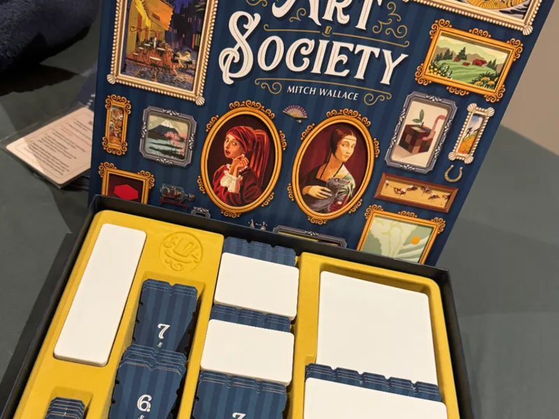 Art Society Organizer and Upgraded Components