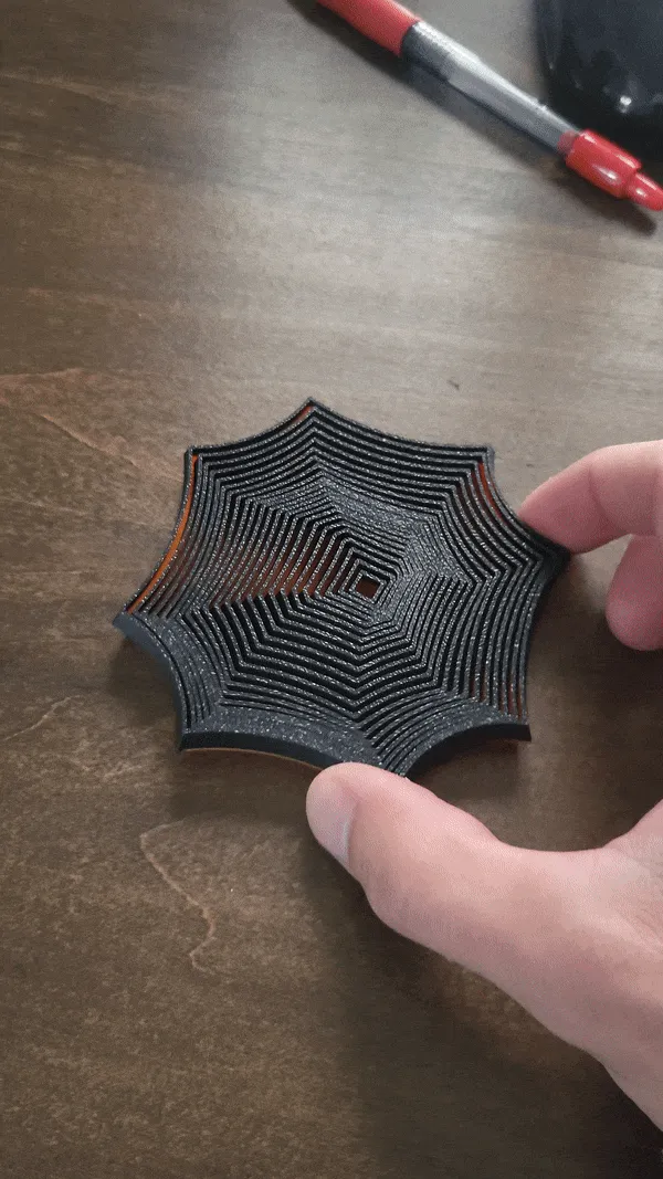 Spider Web Fidget - Dual Color