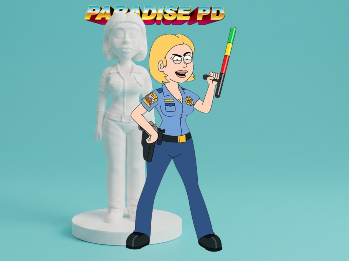Gina – Paradise PD Character Figurine