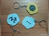 3 keychains Tomodachi Life Living the dream