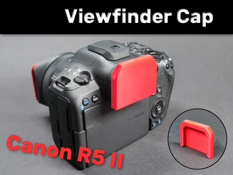 Canon R5 II - Viewfinder Protection Cap