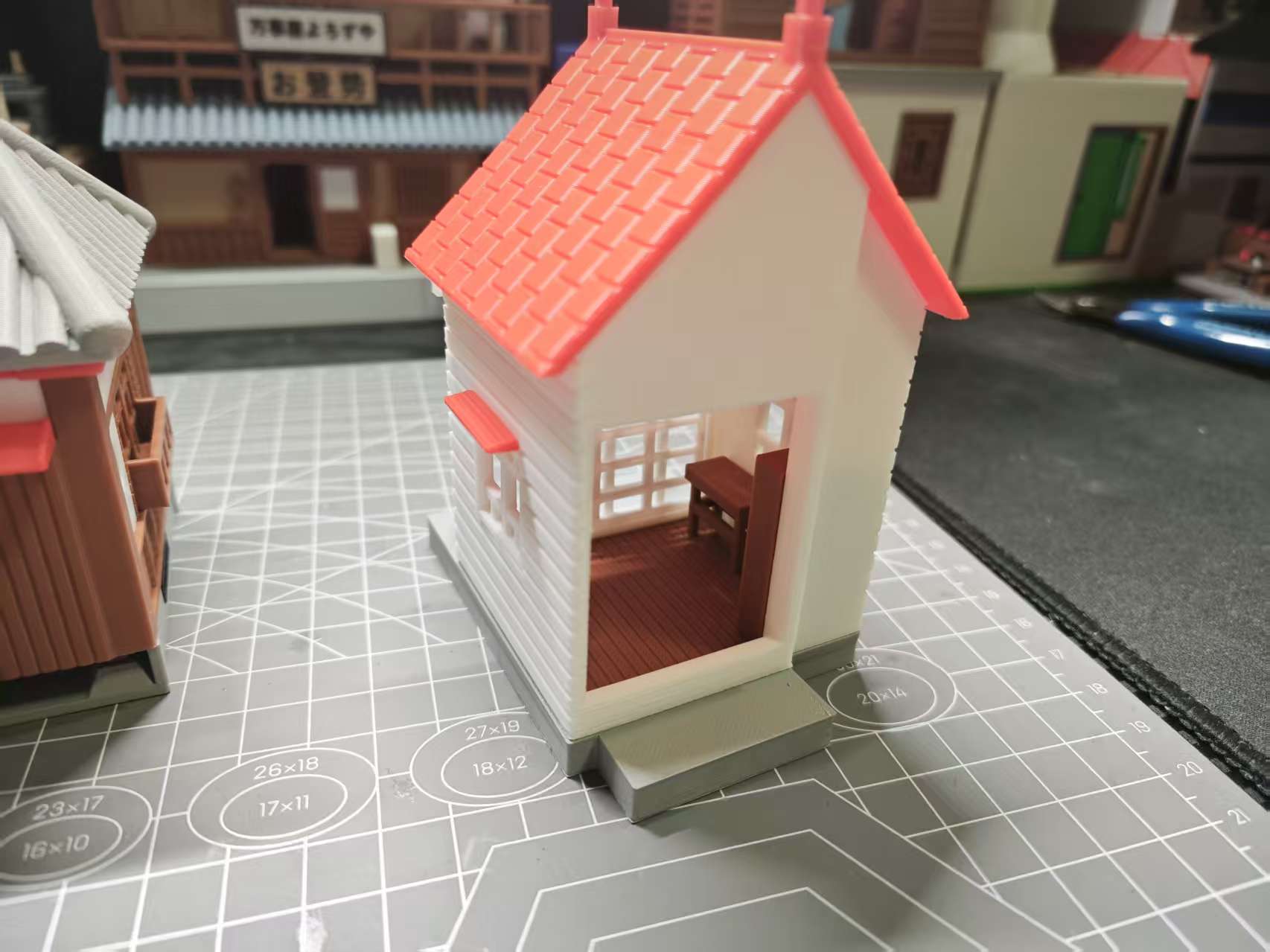 Miniatura 2 do modelo 3D 宫崎骏“龙猫”的草壁家