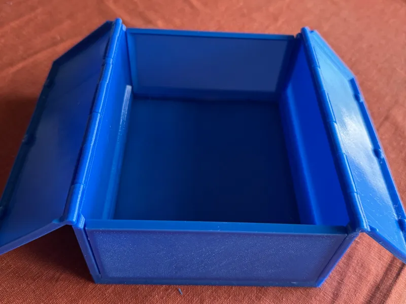 Fully foldable box