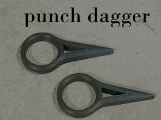 punch dagger