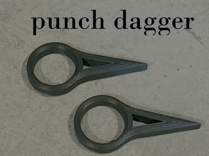 punch dagger