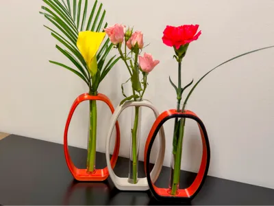 Modern O-Stand for Glass Tubes