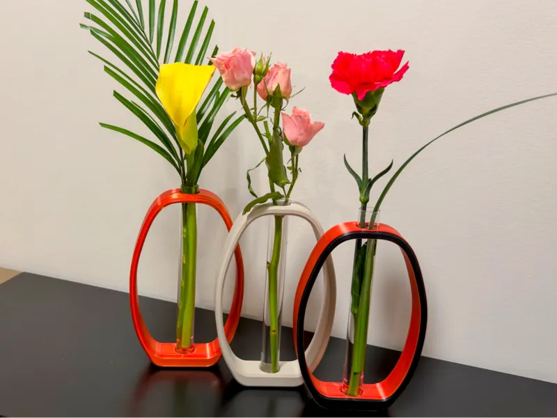Modern O-Stand for Glass Tubes