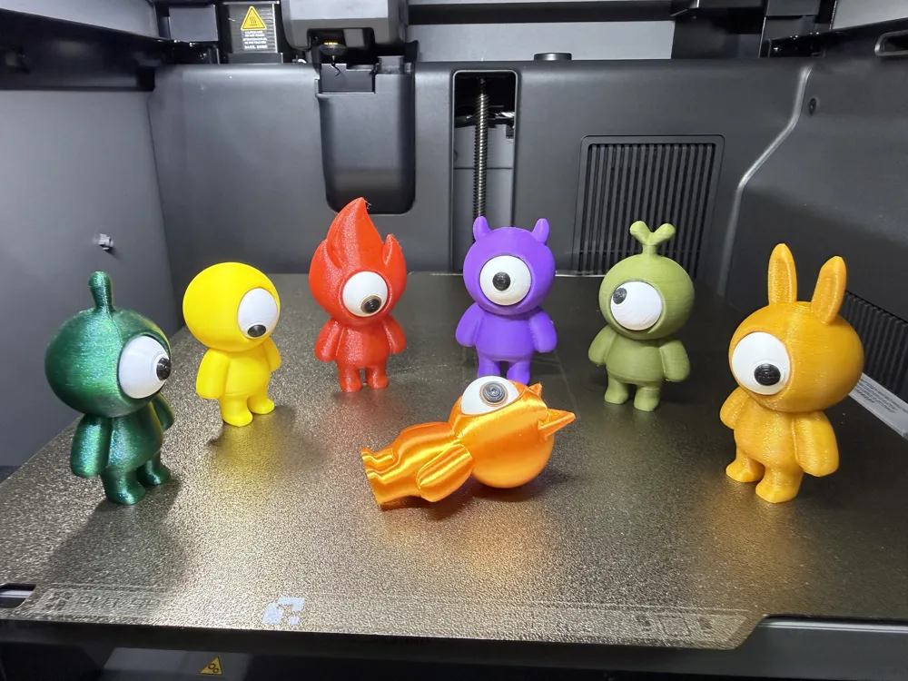 Eyliens Ignis – Rotating Eyeball Alien - Free 3D Print Model - MakerWorld