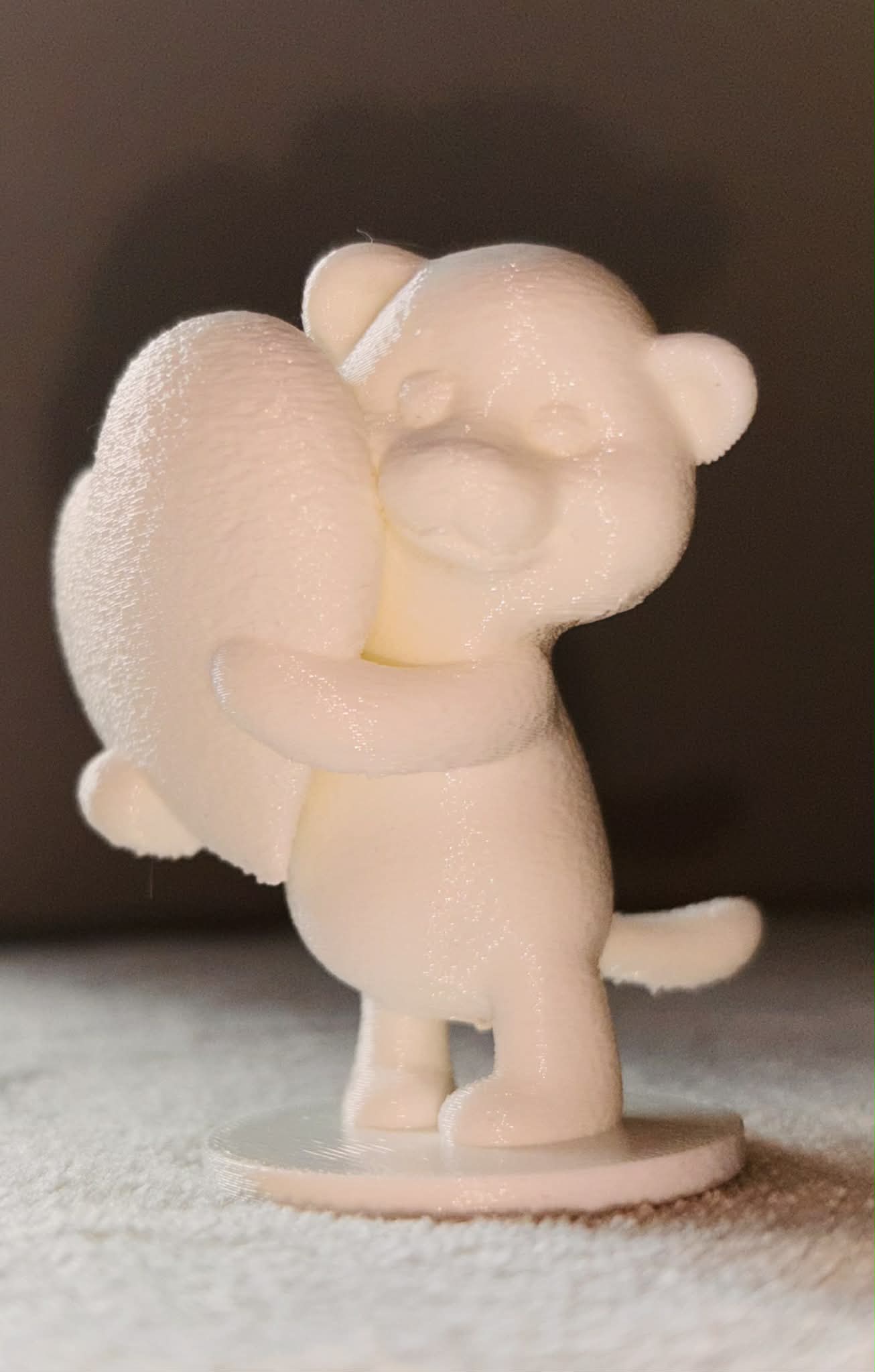bear with a heart - Free 3D Print Model - MakerWorld