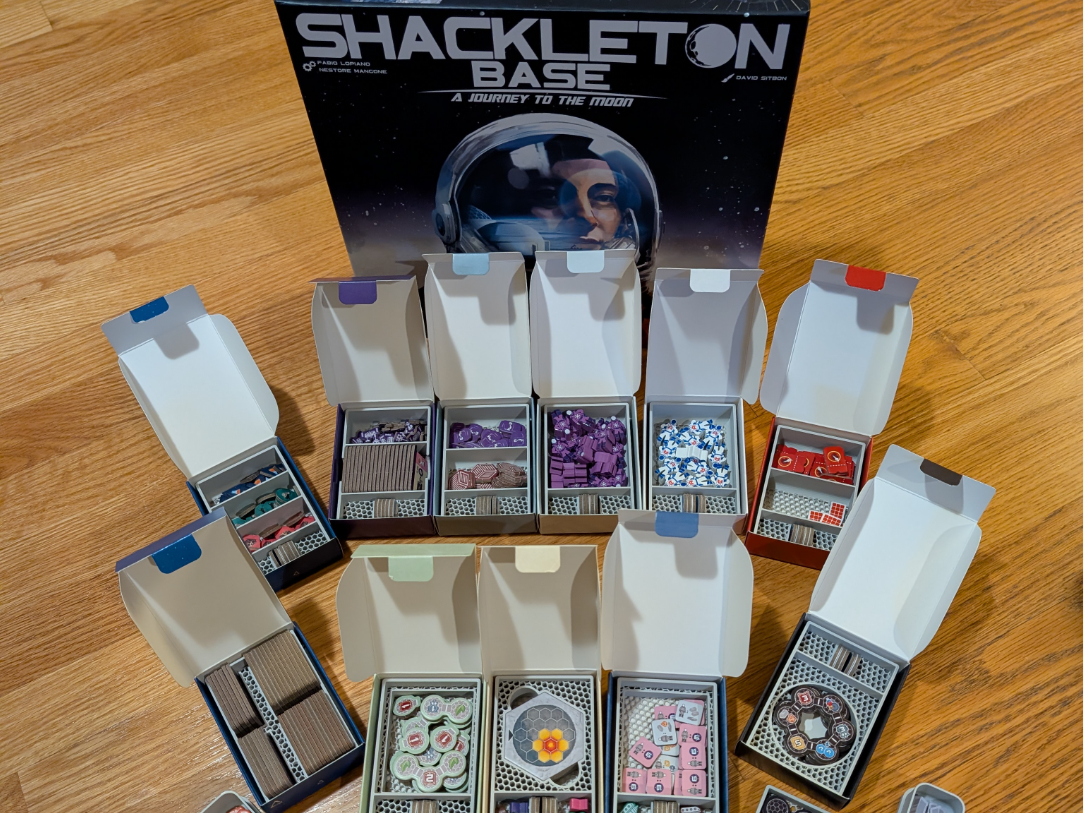 Shackleton Base with Below-Within-Above - Sleeved