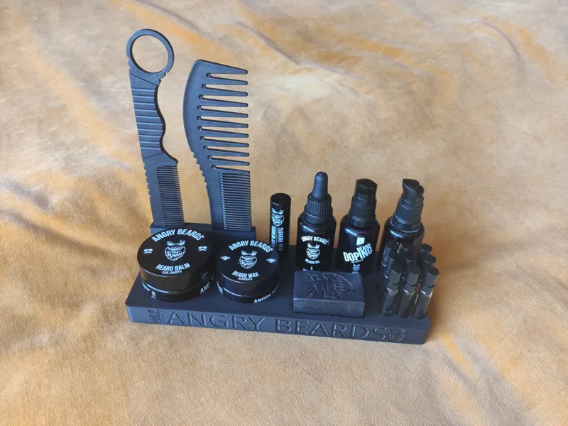 ANGRY BEARDS Bathroom cosmetics organizer