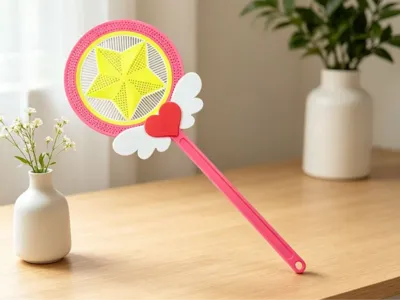 Cardcaptor Sakura Magic Wand Fan Fly Swatter