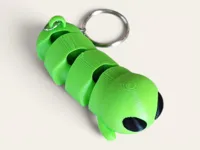 Alien with Keychain Hole