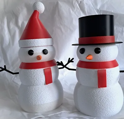 Mini Snowman storage box - No AMS needed!