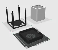 0.06mm layer with PLA support material interface