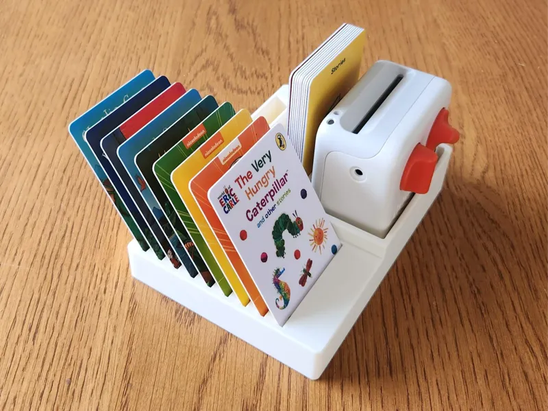 Yoto player and card dock / storage