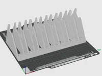 7 knives 0.2mm layer, 2 walls, 15% infill