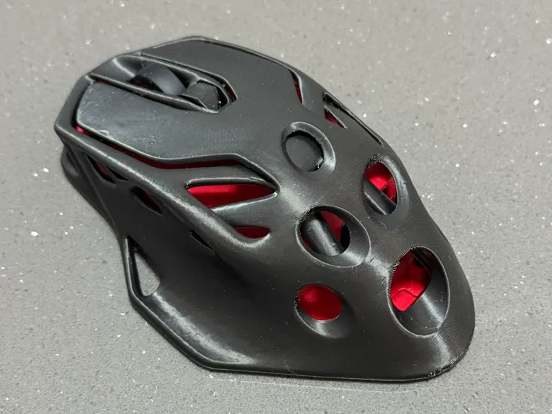 Wireless Mouse 002 with organic ventilation holes