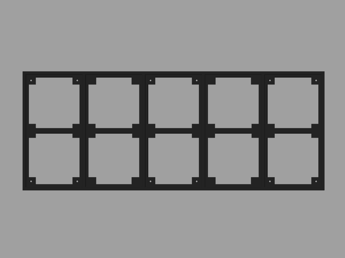 HueForge 200x400 Multiple Frame - 3, 5, or 7 wide