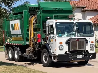 Garbage truck