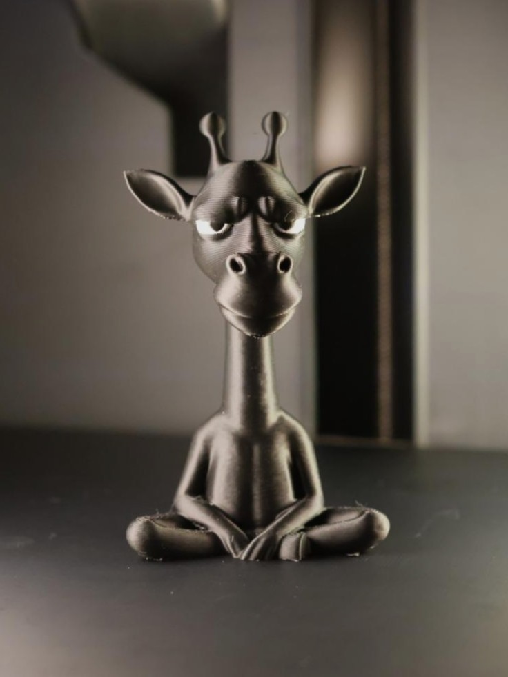 Miniatura 2 do modelo 3D Grumpy Zen Giraffe