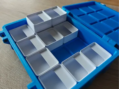 Gridfinity organizer box for screws