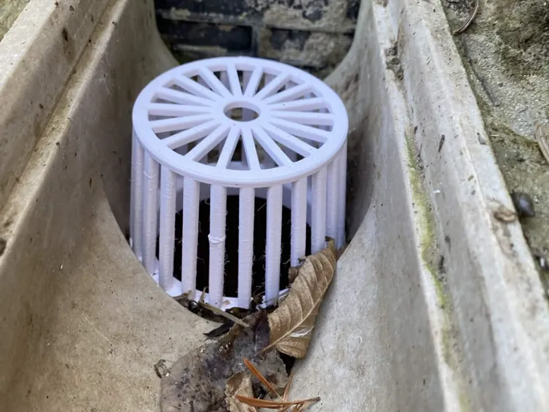 Regenfilter Entwässerungsrinne
