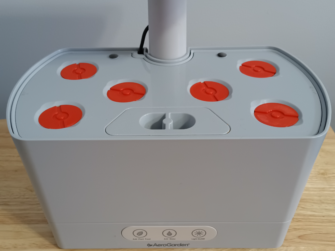 Aerogarden Hole Plug/Plant Cap Pokeball Themed 
