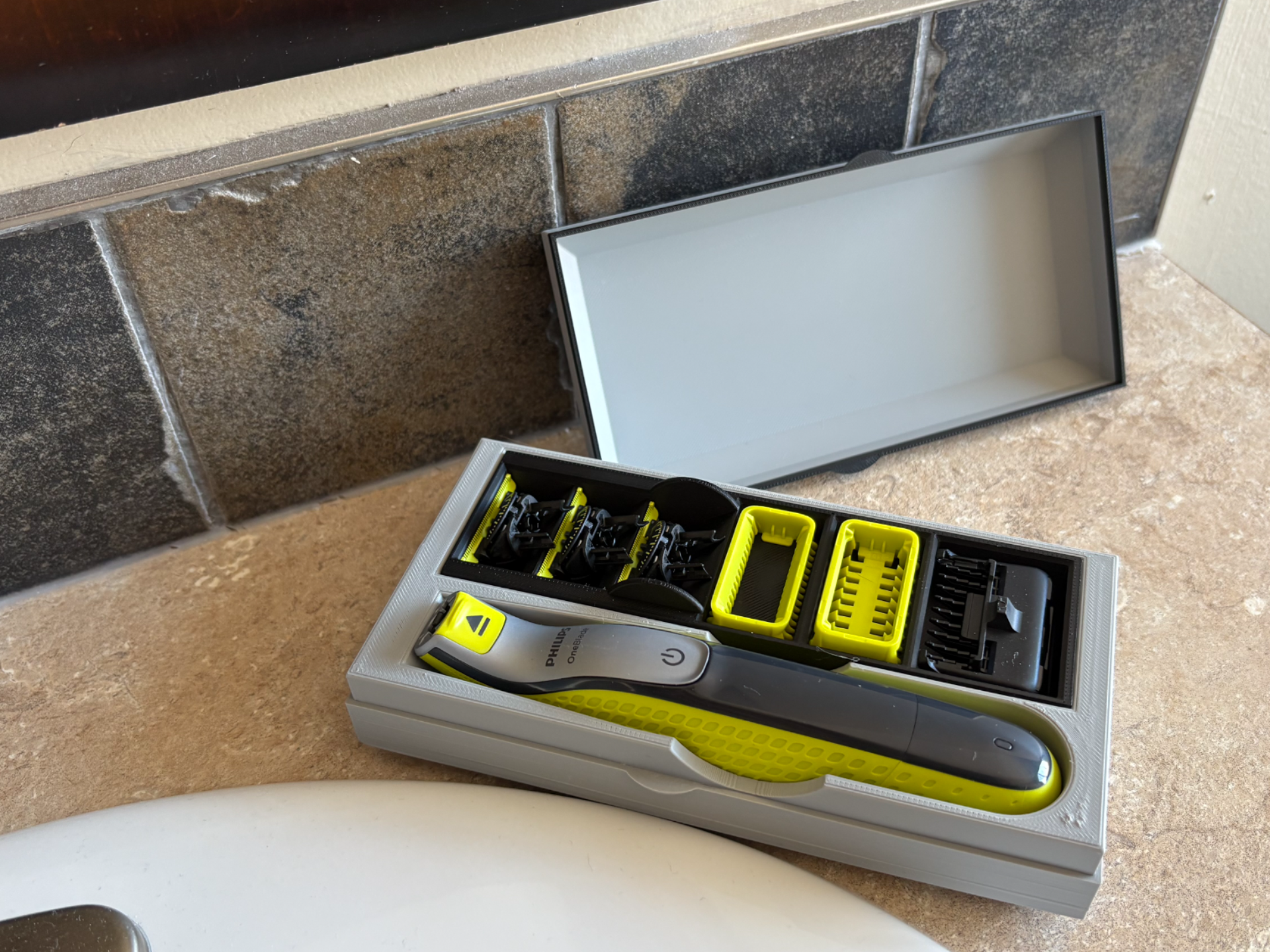 Travel Case for a One Blade Shaver Kit
